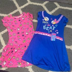 Two Jojo Siwa dresses